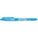 PILOT FRIXION BALL GEL PEN ERASABLE FINE 07MM LIGHT BLUE BX12