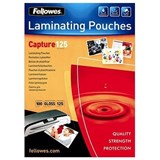 FEL LAMINATING POUCHES WITH SLOT 64X108 125 MICRON  PK100