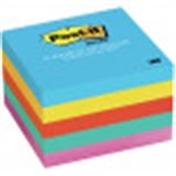 POSTIT NOTE PAD ULTRA COLOURS 6545UC PK5 6545AU 76X76MM
