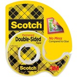 SCOTCH DOUBLE STICK TAPE 136P 127mm x 63mmm ROLL DISPENSER