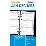 DAYPLANNER PERSONAL EDITION REFILLS 6 RING JANDEC TABS