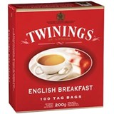 TWININGS TEA BAGS ENGLISH BREAKFAST 100pk