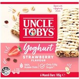 UNCLE TOBYS MUESLI YOGHURT AND STRAWBERRY 185GM