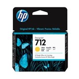 HP 712 YELLOW INK CARTRIDGE 3ED69A 29ML