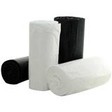 GARBAGE BAGS SMALL  18 LITRE WHITE PK50