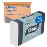 MULTIFOLD HAND TOWELS KLEENEX 4440 COMPACT 295x19cM CTN 24 ALSO 5100 CTN24