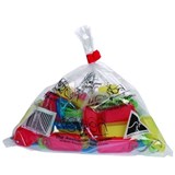 KEVRON PLASTIC KEY TAGS ASSORTED COLOURS ID5 37742 BAG50