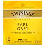 TWININGS TEA BAGS Earl Grey Pack of 10