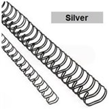 COIL WIRE   34 LOOP 143MM  SILVER 31 PITCH COMB 916 BX50