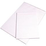 OFFICE PAD A5 100 LEAF BANK RULED NP1005 NOTEPAD
