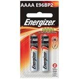BATTERY ENERGIZER AAAA E96BP2 CARD2  PK2