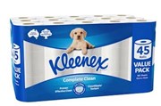 KLEENEX TOILET PAPER ROLL 45PK