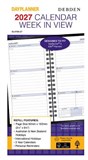 DEBDEN REFILL DAYPLANNER SLIMLINE ORGANISER WEEK TO A VIEW SL4700 2027