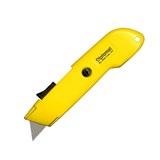 KNIFE CUTTER DIPLOMAT A27 DIE CAST METAL SAFETY SPRING AUTO RETRACTABLE