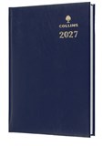 A5 COLLINS STERLING 184 DAY TO A PAGE BLUE DIARY 2027