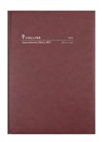 COLLINS A4 APPOINTMENT DIARY DAY TO PAGE BURGUNDY 2027