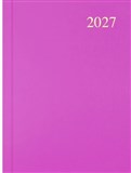 COLLINS ESSENTIAL DIARY A5 WEEK TO VIEW PINK 2027