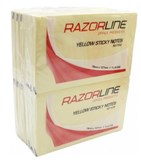 SELF ADHESIVE NOTES 75X125MM YELLOW PACK OF 12