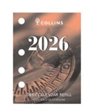 CALENDAR REFILLS 76X102 BUNCH OF DATES SIDE HOLE SIDE OPENING 2026