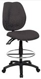 SABINA DRAFTING CHAIR BLACK