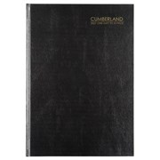 COMMERCIAL DIARY A5 1 DAY TO A PAGE 1 HR BLACK 2027