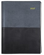 A5 COLLINS VANESSA 285 2 DAYS TO A PAGE WIRO BLACK DIARY 2027