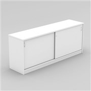 OM CREDENZA W1800 x D450 x H720MM WHITE