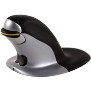FELLOWES PENGUIN MOUSE AMBIDEXTROUS VERTICAL WIRELESS MEDIUM
