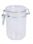 IMPRESS STORAGE CANISTER Round Acrylic 810ml