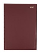 COLLINS BELMONT DIARY DAY TO A PAGE A4 BURGUNDY 2027