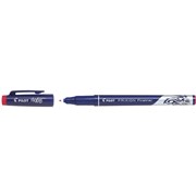 PILOT FRIXION FINELINER PEN ERASABLE RED