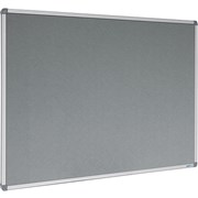 VISIONCHART PINBOARD FELT 900 x 900mm Grey