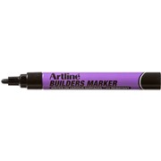 ARTLINE BUILDERS PAINT MARKER 15MM BULLET BLACK