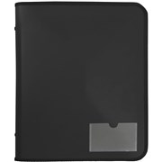 MARBIG ZIPPER BINDER A4 TECH CASE 25MM 2D BLACK