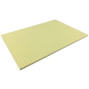 WRITER BOND PAD A4 DOUBLE SIDED RULED YELLOW 50 SHEETS PK10