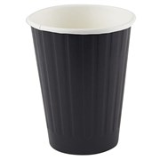 WRITER DISPOSABLE DOUBLE WALL PAPER CUPS 355ML 12OZ BLACK BOX OF 500