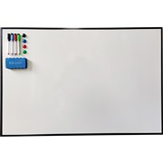 QUARTET MAGNETIC WHITEBOARD VALUE PACK 600 X 900MM ALUMINIUM FRAME