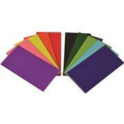 Rainbow Flash Card 290gsm 203mmx102mm Assorted 100 Sheets