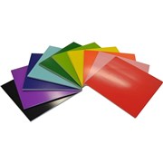 RAINBOW SQUARE CARD 203 X 203MM 300GSM ASSORTED 100 SHEETS