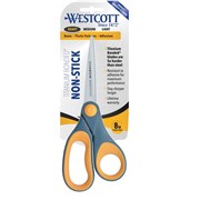WESTCOTT SCSSORS TITANIUM BONDED STRAIGHT HANDLE 203MM NON STICK GREY