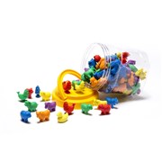 LEARNING CAN BE FUN FARM ANIMAL COUNTERS JAR 72