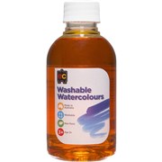 EC WASHABLE WATERCOLOUR PAINTS 250ML YELLOW