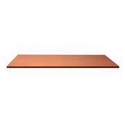 Rapidline Melamine Rectangle Table Top Only 25mm Thick 1200Wx600D Cherry