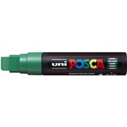 UNI PC17K GREEN CHISEL POINT PAINT MARKER