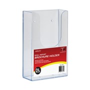 39612 DL PORTRAIT WALL MOUNT SINGLE BROCHURE HOLDER