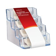 DEFLECTO BUSINESS CARD HOLDER 4 TIER