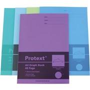 PROTEXT POLY GRAPH BOOK 10MM 48 PAGE DOLPHIN