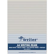 WRITER A4 EXAM PAPER 9mm Dotted Thirds Portrait Ream of 500