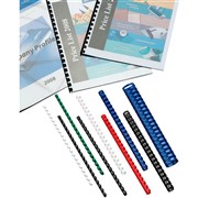 GBCIBICO PLASTIC BINDING COMB 19mm 21R 180sht cap WHITE