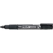 PENTEL PAINT MARKER MMP20 MEDIUM BLACK BULLET TIP BX12